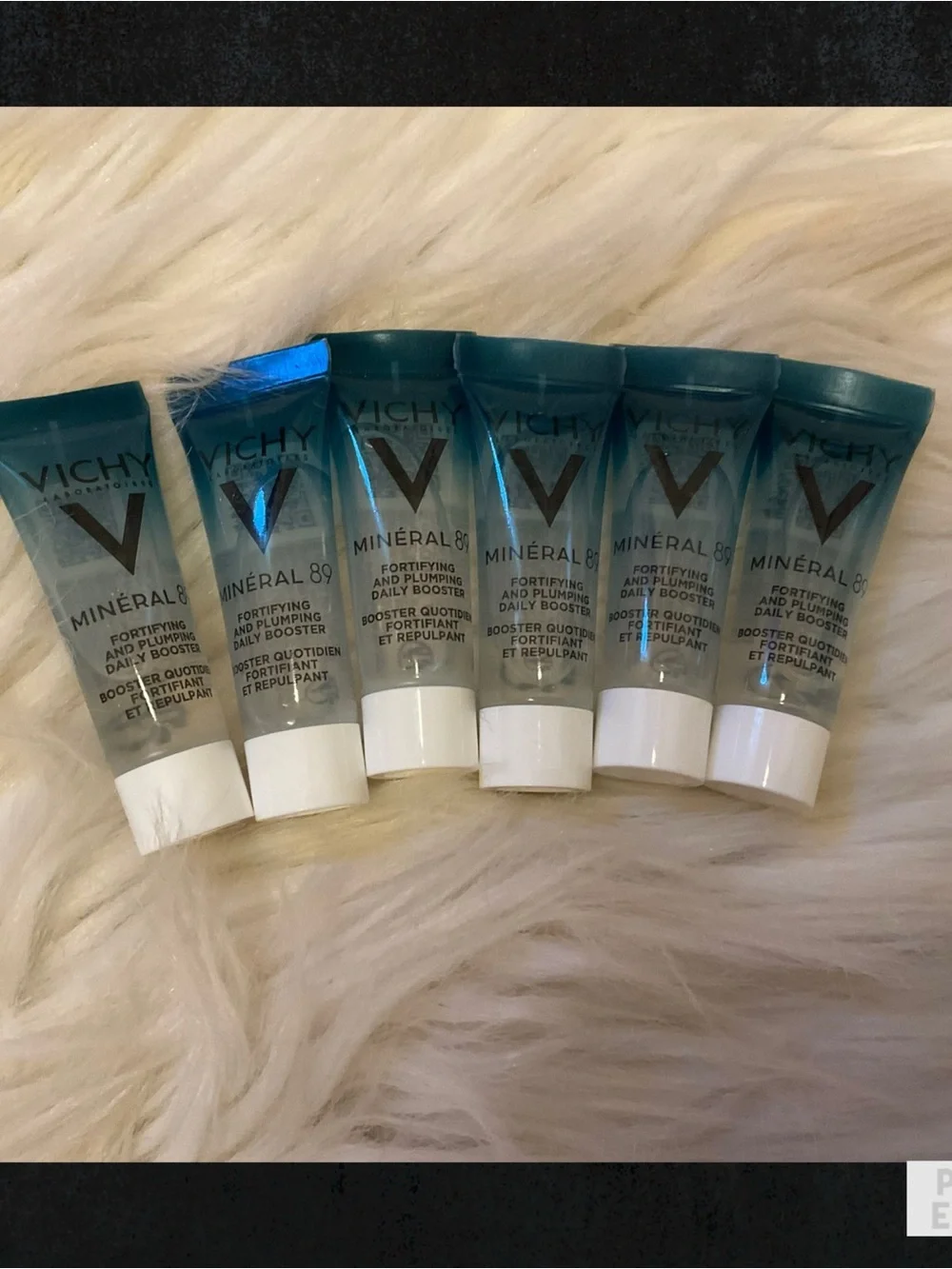 Vichy Mineral 89 Fortifying and Plumping Daily Booster - New x6 Mini